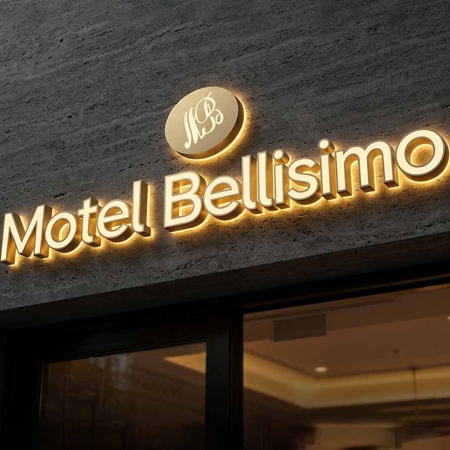 New Style LED Frontlit and Backlit Letters Stainless Steel Led Illuminated Sign Custom Led Sign for Business Shop