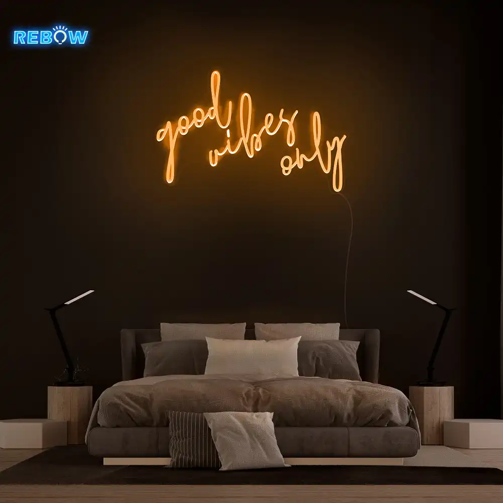 Good Vibes Only Neon Sign