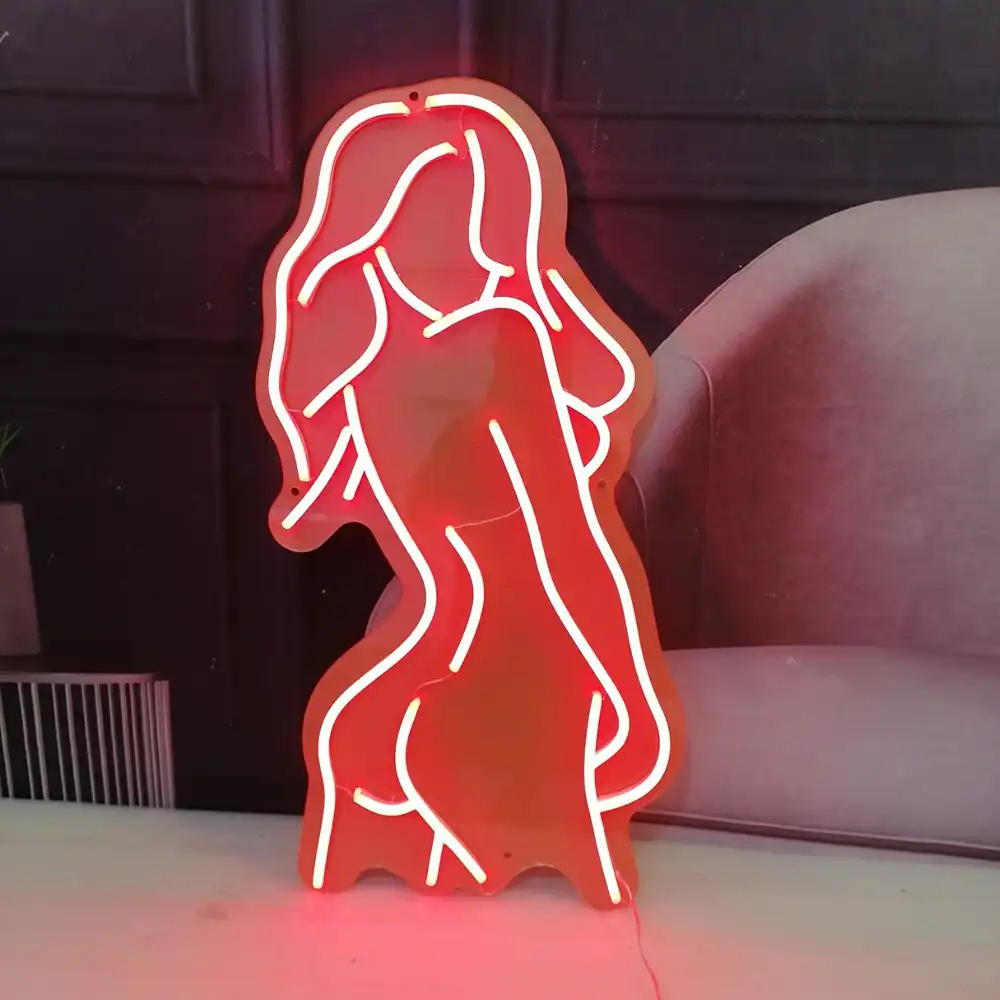 Beauty Pose Neon Sign